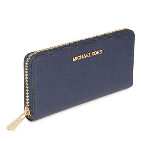 geldbeutel blau michael kors|michael kors designer wallet.